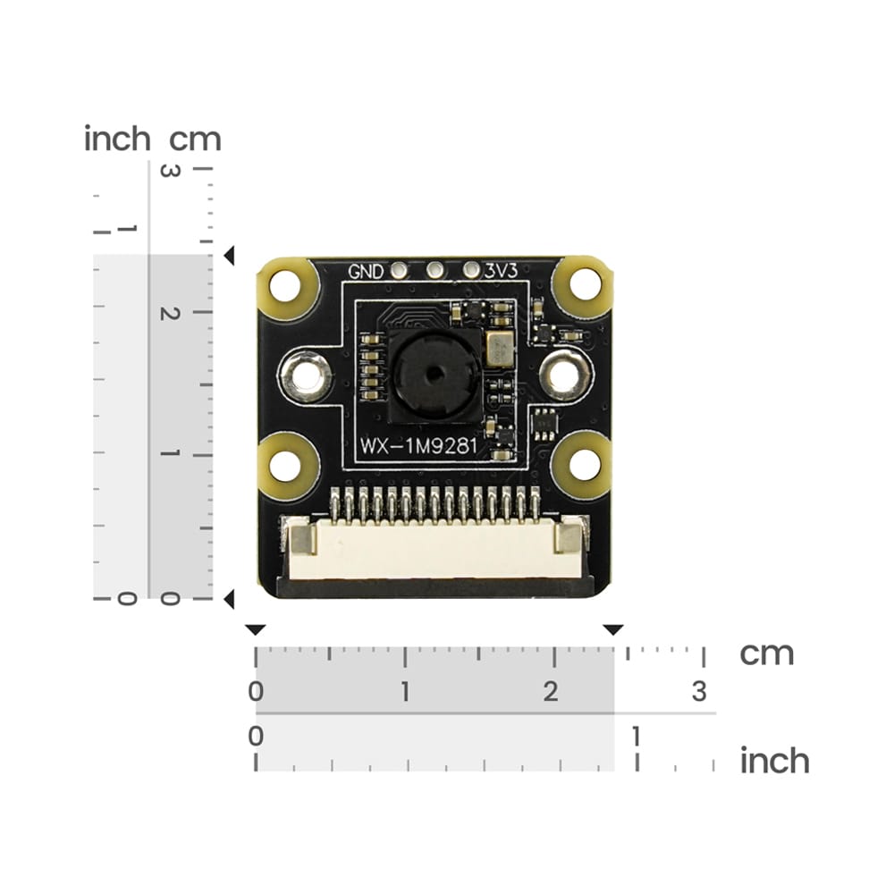 OV9281 Global Shutter Camera Module for Raspberry Pi 4B / 5 (1MP, FOV 79°) by DFRobot - The Pi Hut