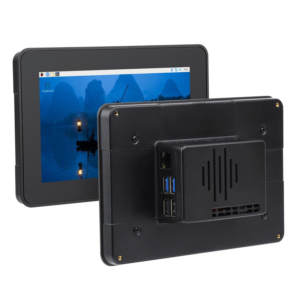 Panel Mounting Enclosure for Raspberry Pi Touch Display 2 by Waveshare - The Pi Hut