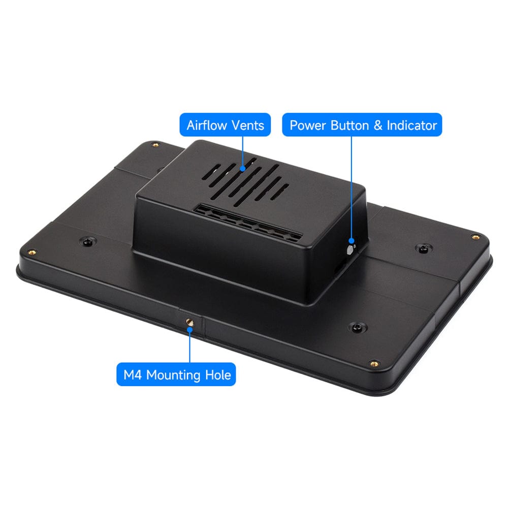 Panel Mounting Enclosure for Raspberry Pi Touch Display 2 by Waveshare - The Pi Hut
