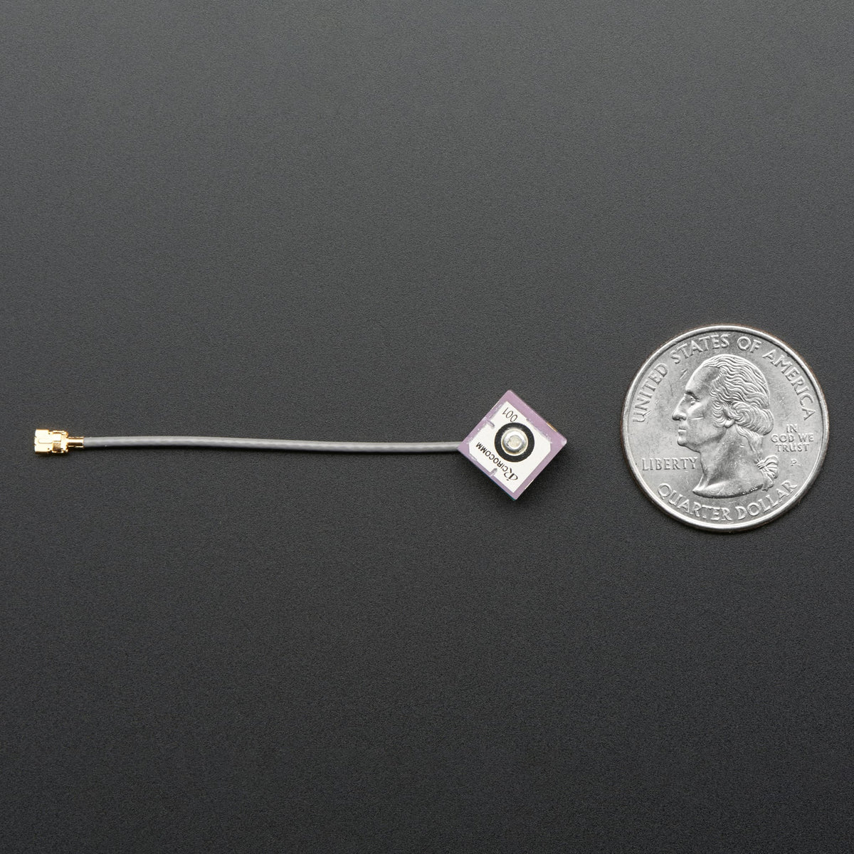 Passive GPS Antenna uFL - 9mm x 9mm -2dBi gain by Adafruit - The Pi Hut
