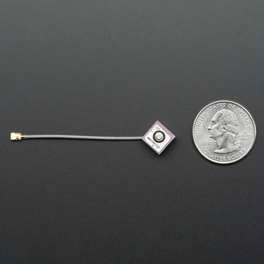 Passive GPS Antenna uFL - 9mm x 9mm -2dBi gain by Adafruit - The Pi Hut