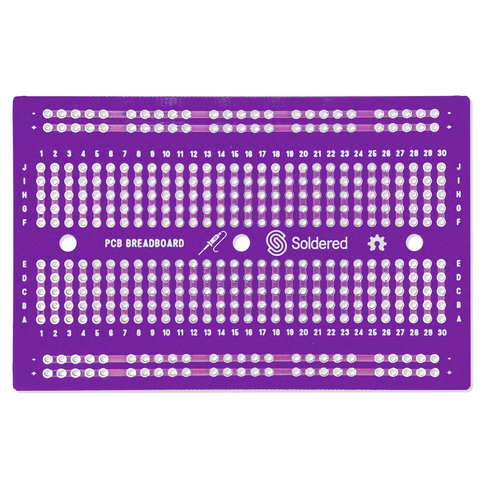 PCB Breadboard/Protoboard by Soldered Electronics - The Pi Hut