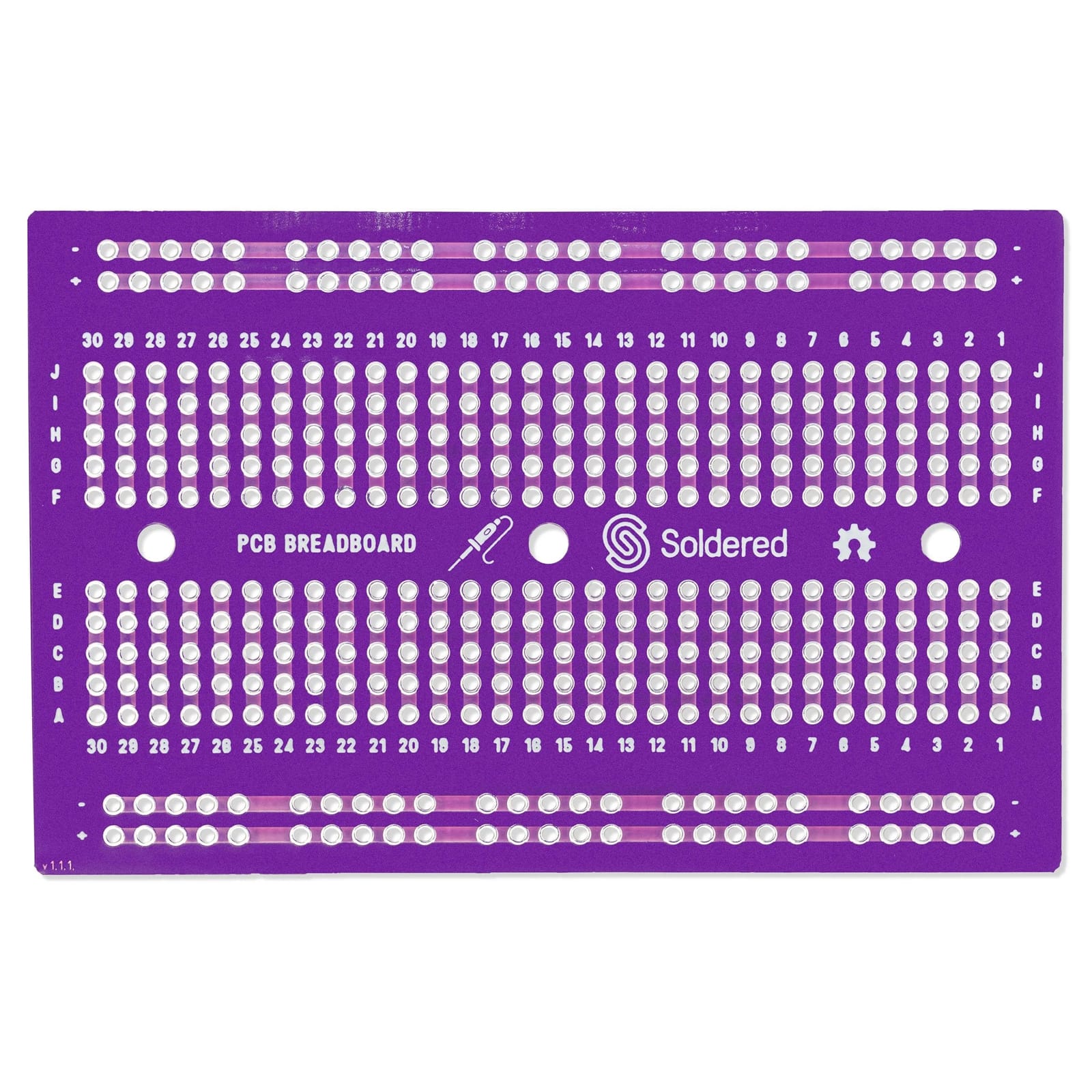 PCB Breadboard/Protoboard by Soldered Electronics - The Pi Hut