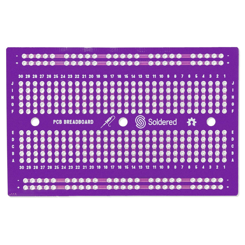 PCB Breadboard/Protoboard by Soldered Electronics - The Pi Hut