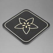 PCB Coaster with Gold Adafruit Logo - The Pi Hut