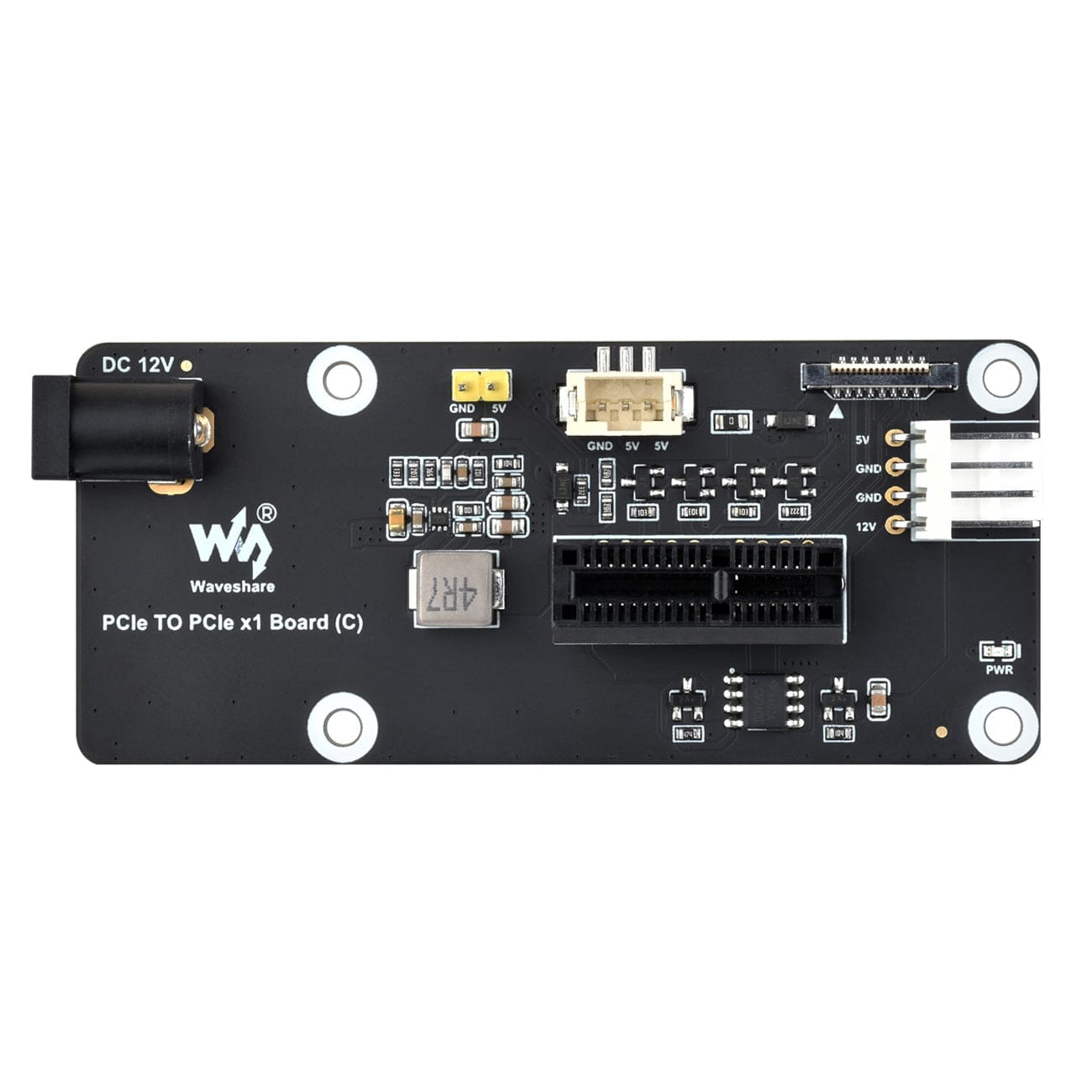 PCIe 1x Side Adapter for Raspberry Pi 5 by Waveshare - The Pi Hut