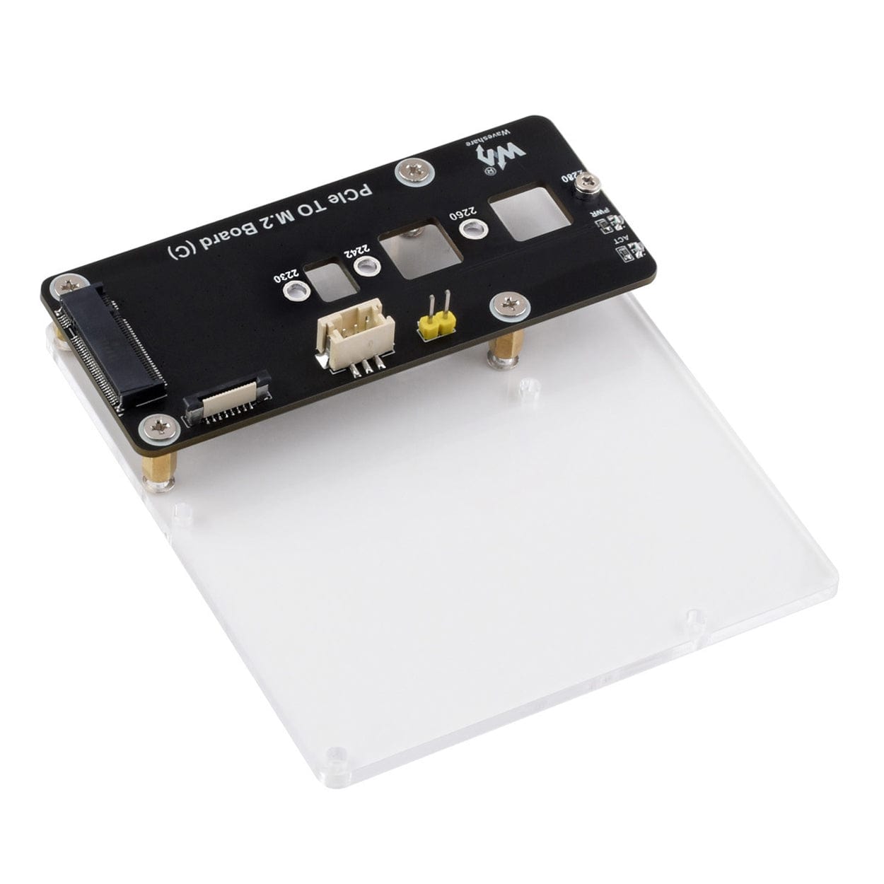 PCIe M.2 Side Adapter for Raspberry Pi 5 by Waveshare - The Pi Hut