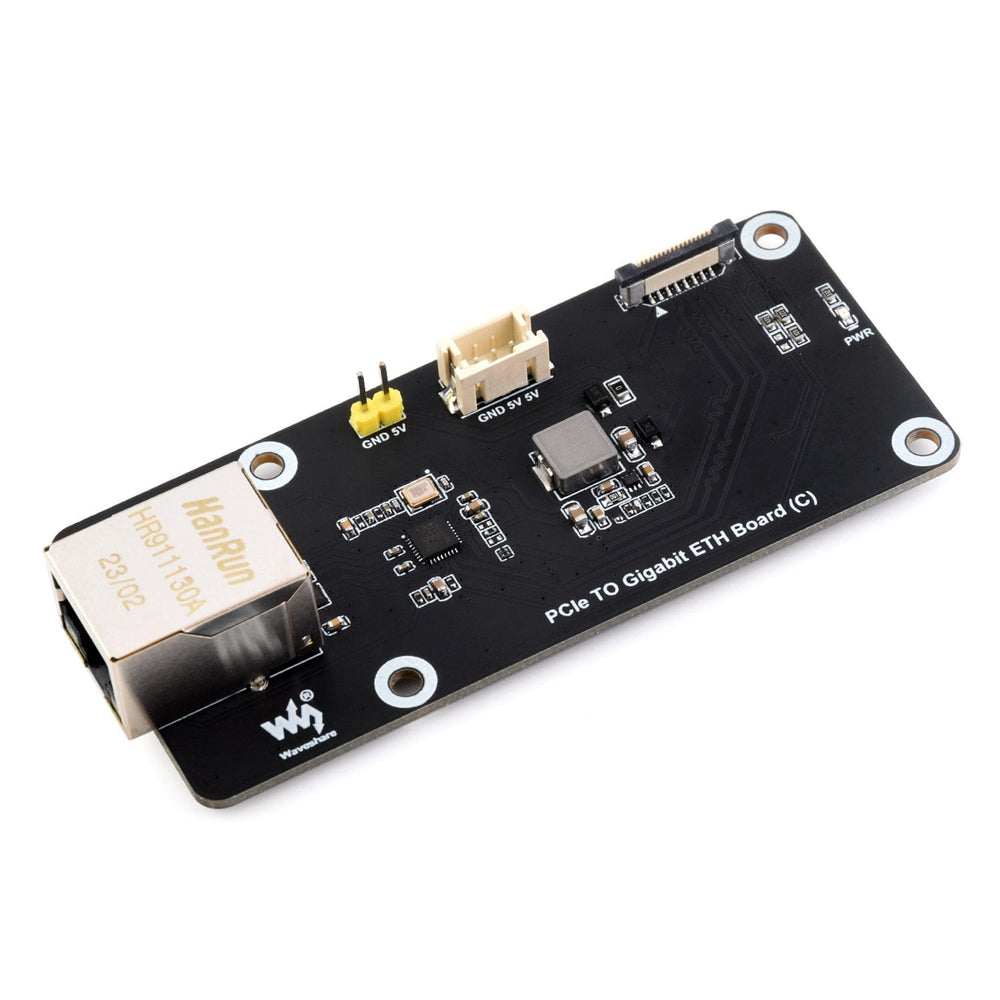 PCIe to Gigabit Ethernet Side Adapter for Raspberry Pi 5 by Waveshare - The Pi Hut