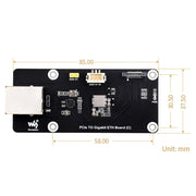 PCIe to Gigabit Ethernet Side Adapter for Raspberry Pi 5 by Waveshare - The Pi Hut