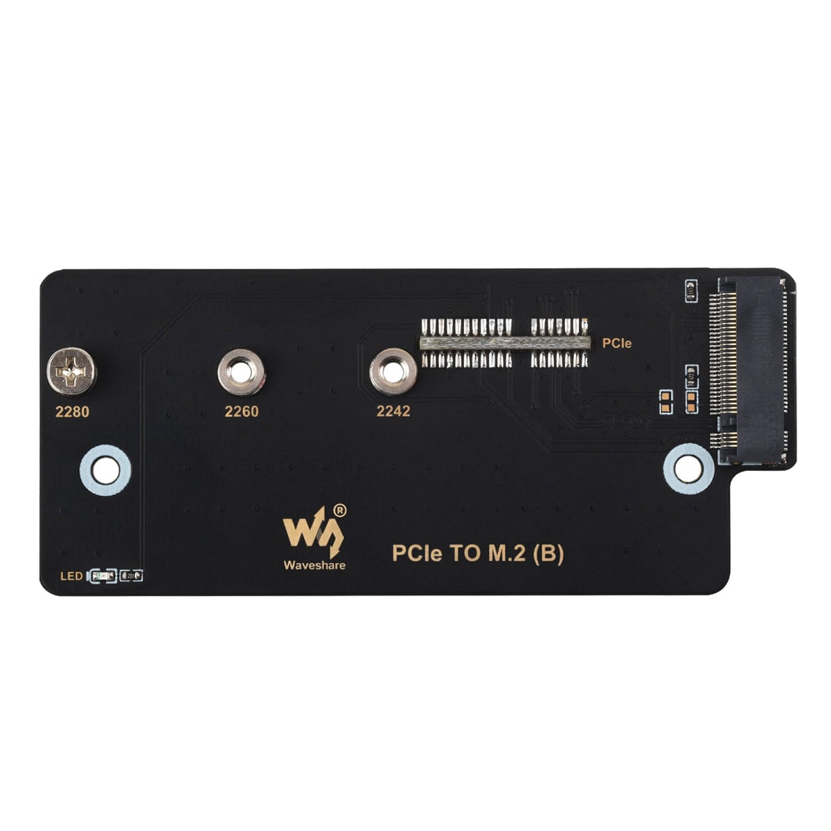 PCIe to M.2 adapter (B) for Raspberry Pi CM4 IO Board - The Pi Hut