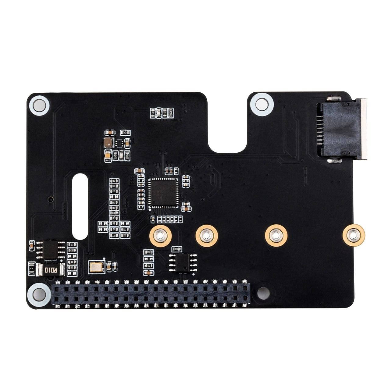 PCIe to M.2 + Gigabit Ethernet Adapter for Raspberry Pi 5 by Waveshare - The Pi Hut