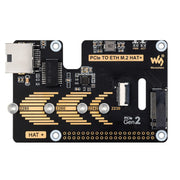 PCIe to M.2 + Gigabit Ethernet Adapter for Raspberry Pi 5 by Waveshare - The Pi Hut