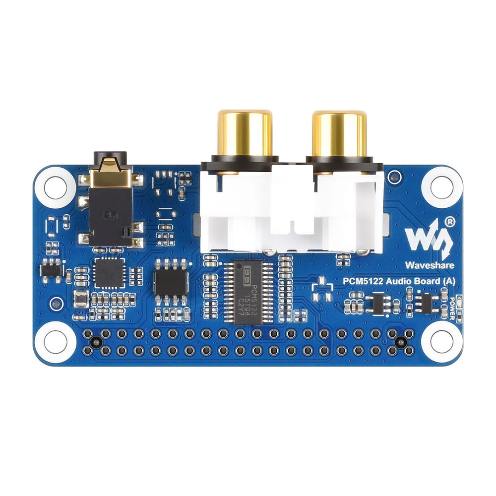 PCM5122 I2S HiFi DAC for Raspberry Pi by Waveshare - The Pi Hut