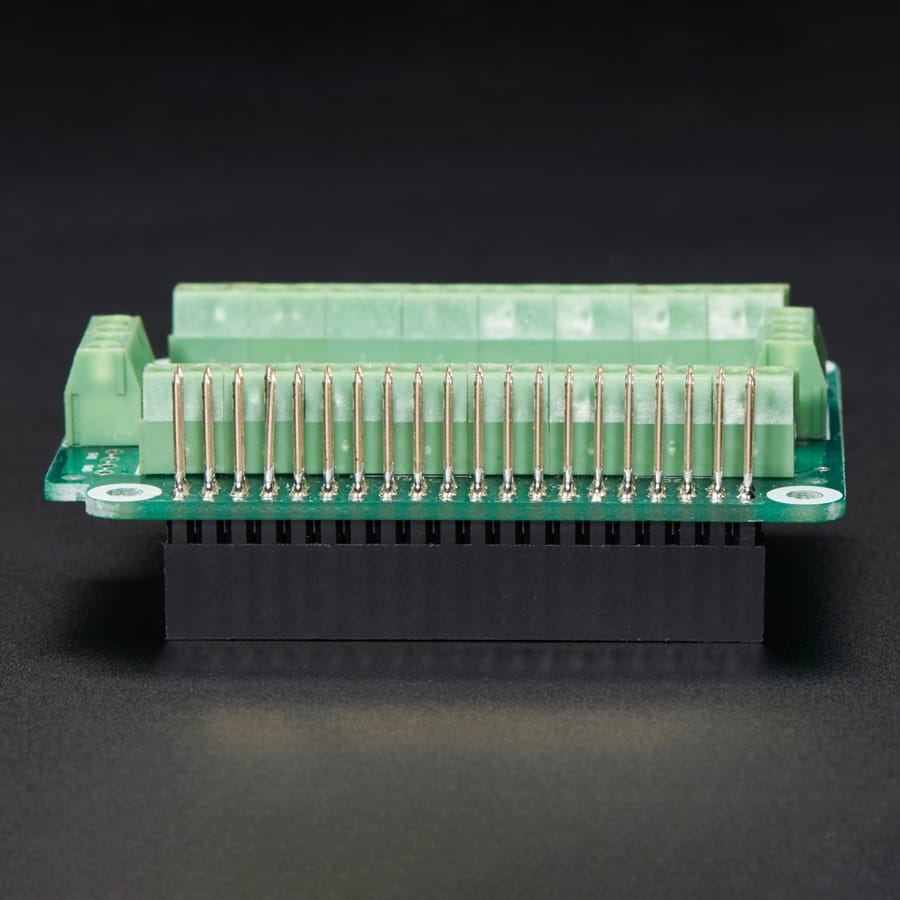 Pi-EzConnect Terminal Block Breakout HAT by Adafruit - The Pi Hut