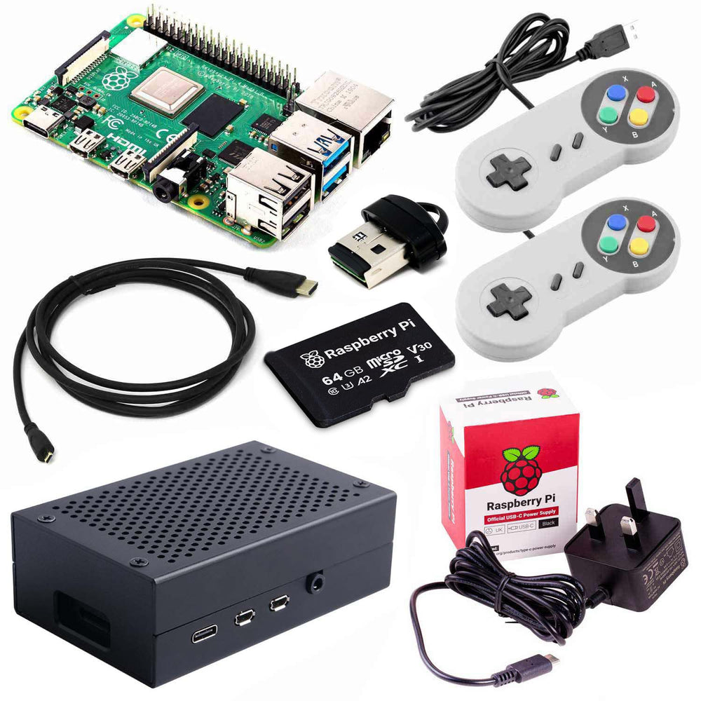 Raspberry Pi 4 Model B Retro Gaming Kit