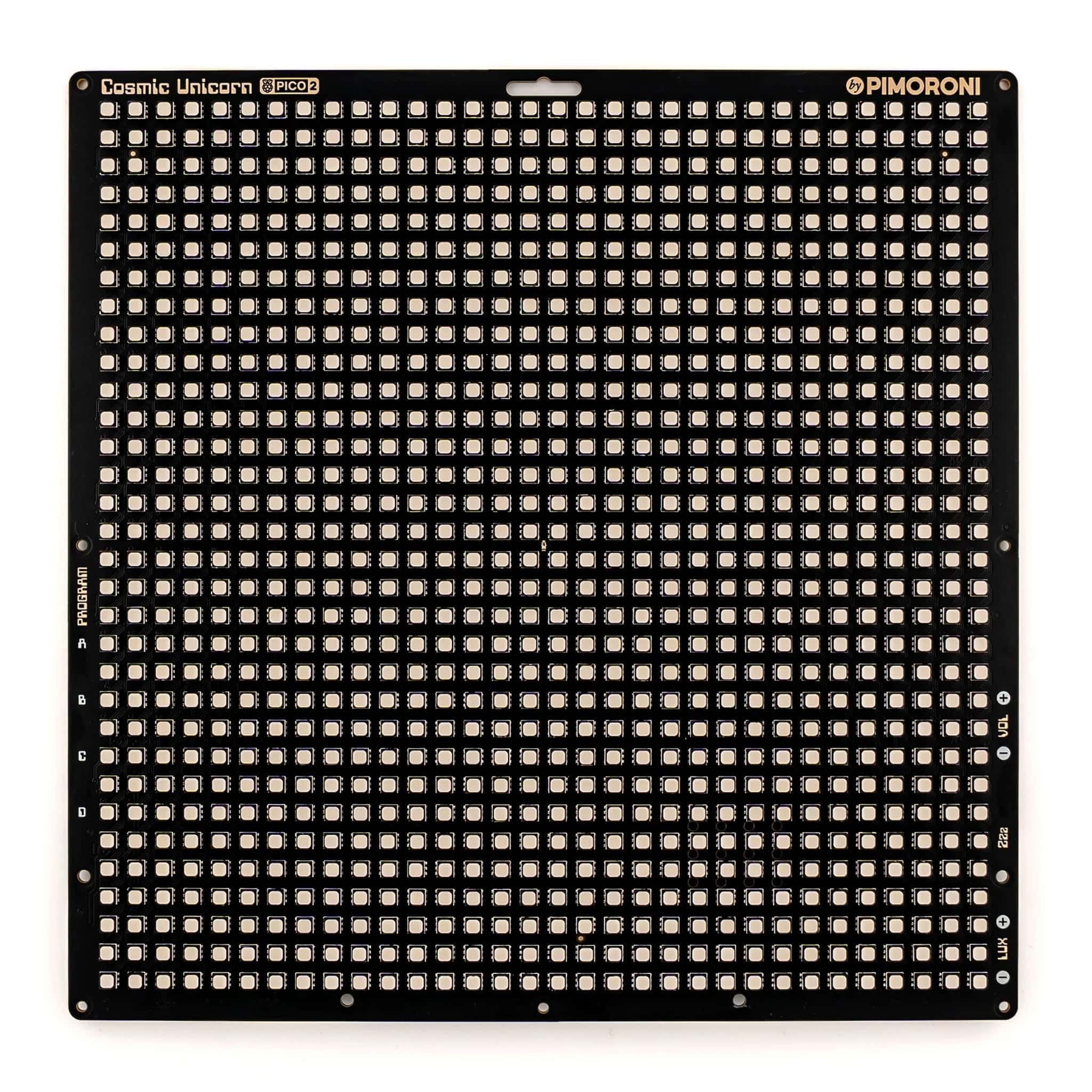 Pico 2 W Smart LED Matrix – Cosmic Unicorn (32 x 32 – 1024 pixels)