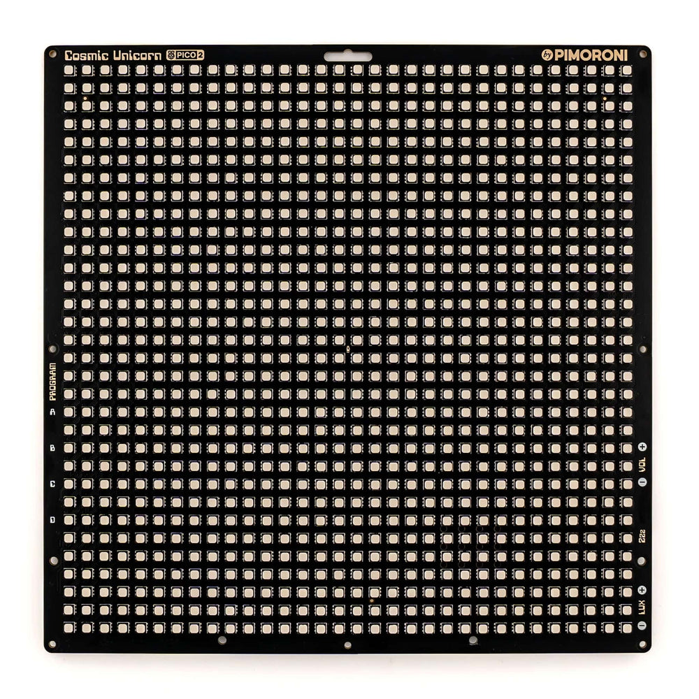 Pico 2 W Smart LED Matrix – Cosmic Unicorn (32 x 32 – 1024 pixels)