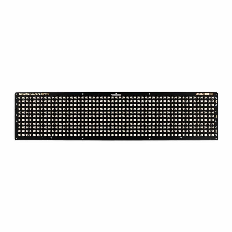 Pico 2 W Smart LED Matrix – Galactic Unicorn (53 x 11 – 583 pixels ...