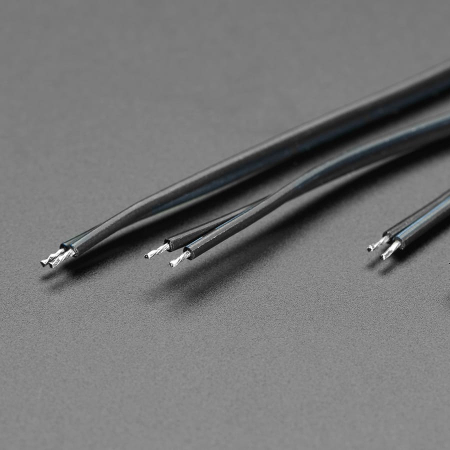 Pig-Tail Cables - 0.1" 2-pin - 4 Pack by Adafruit - The Pi Hut