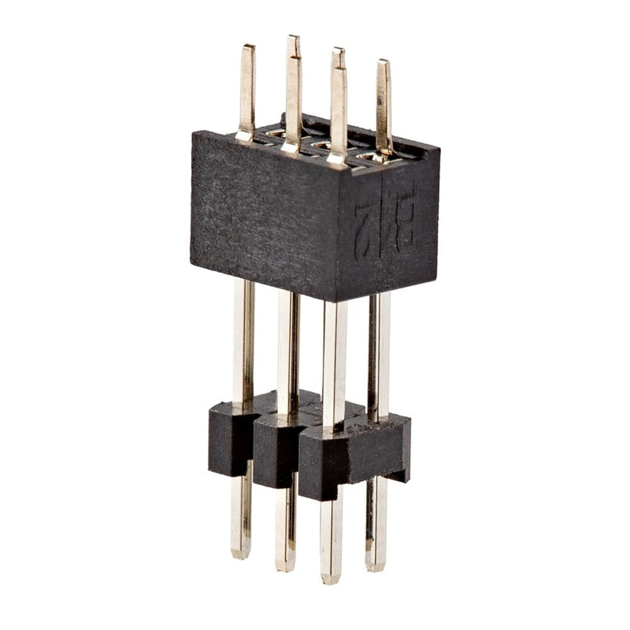 Pinless Socket Header Pin Header and Socket for Teensy 4.1 Ethernet (6-pin 2mm Spacing) - The ...
