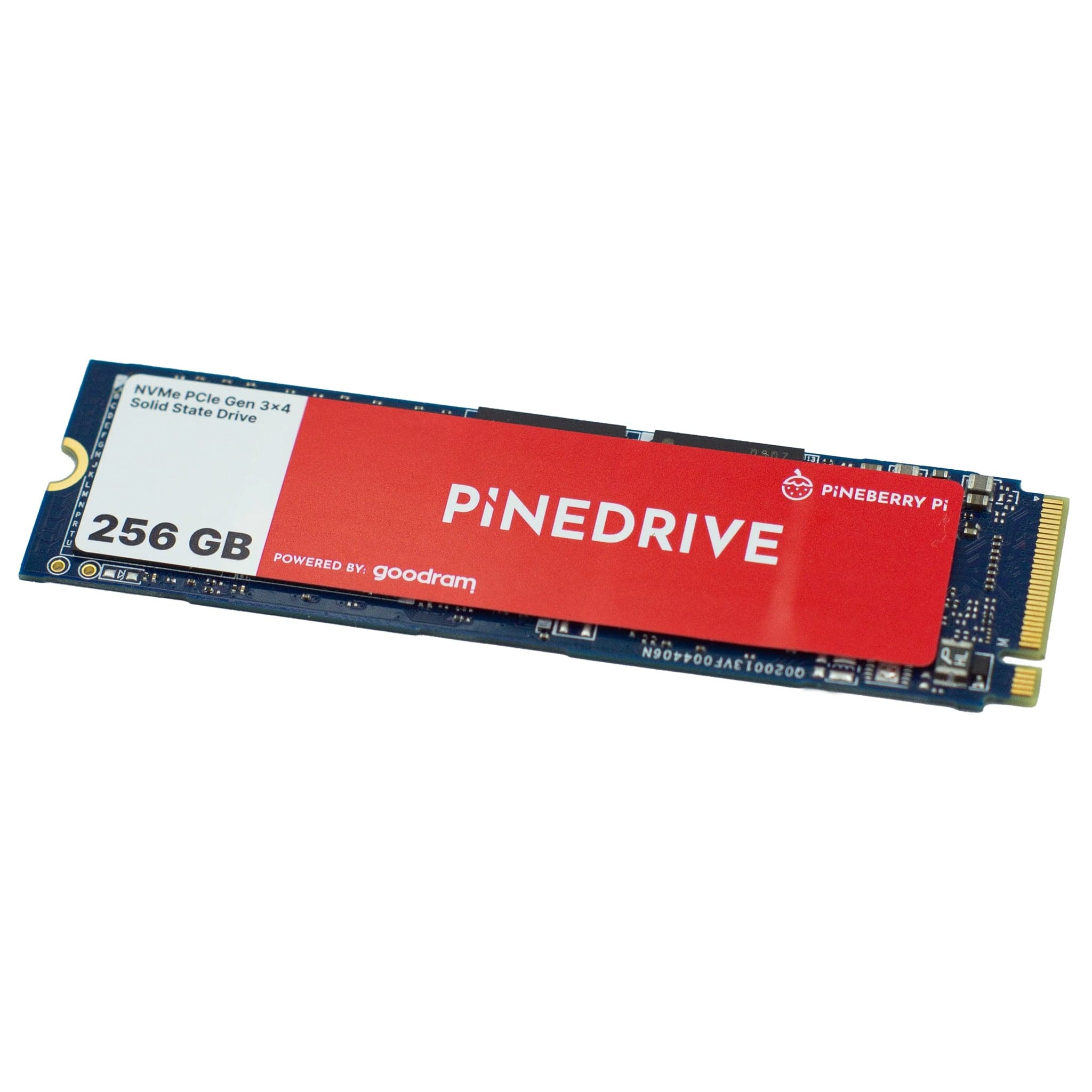 Pinedrive 256GB NVMe SSD (2280) [Discontinued] - The Pi Hut