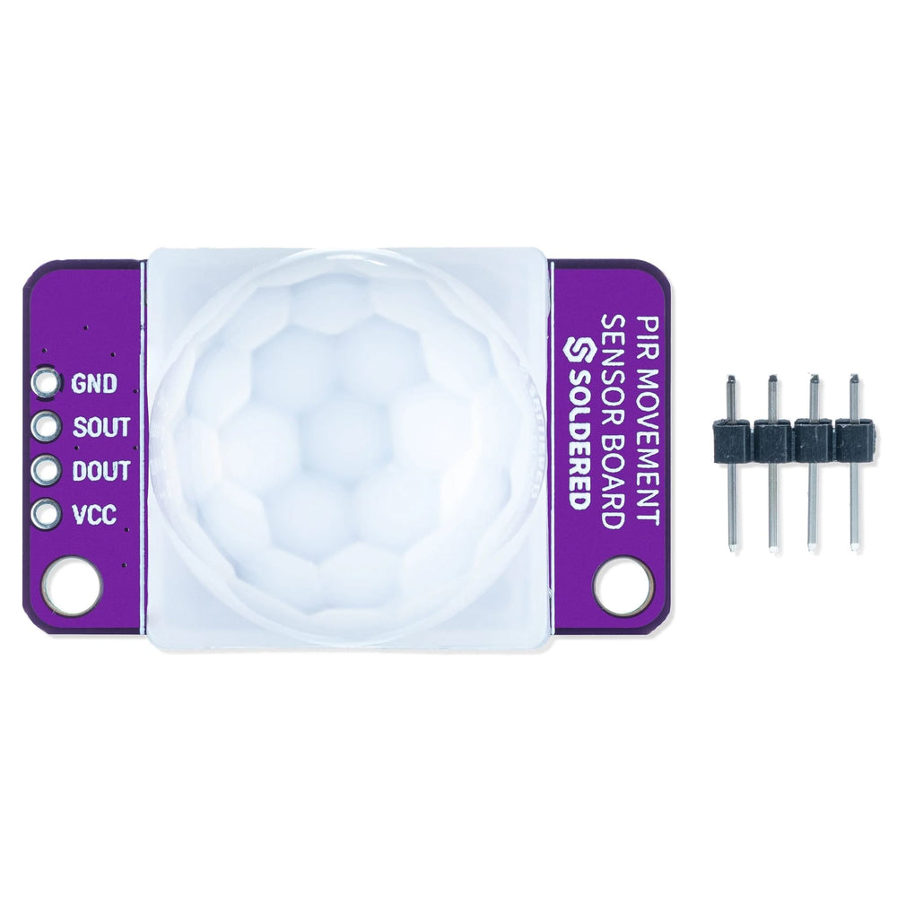 PIR Movement Sensor Board by Soldered Electronics - The Pi Hut