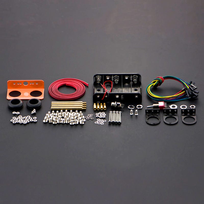 Pirate: 4WD Mobile Robot Kit for Arduino with Bluetooth 4.0 - The Pi Hut