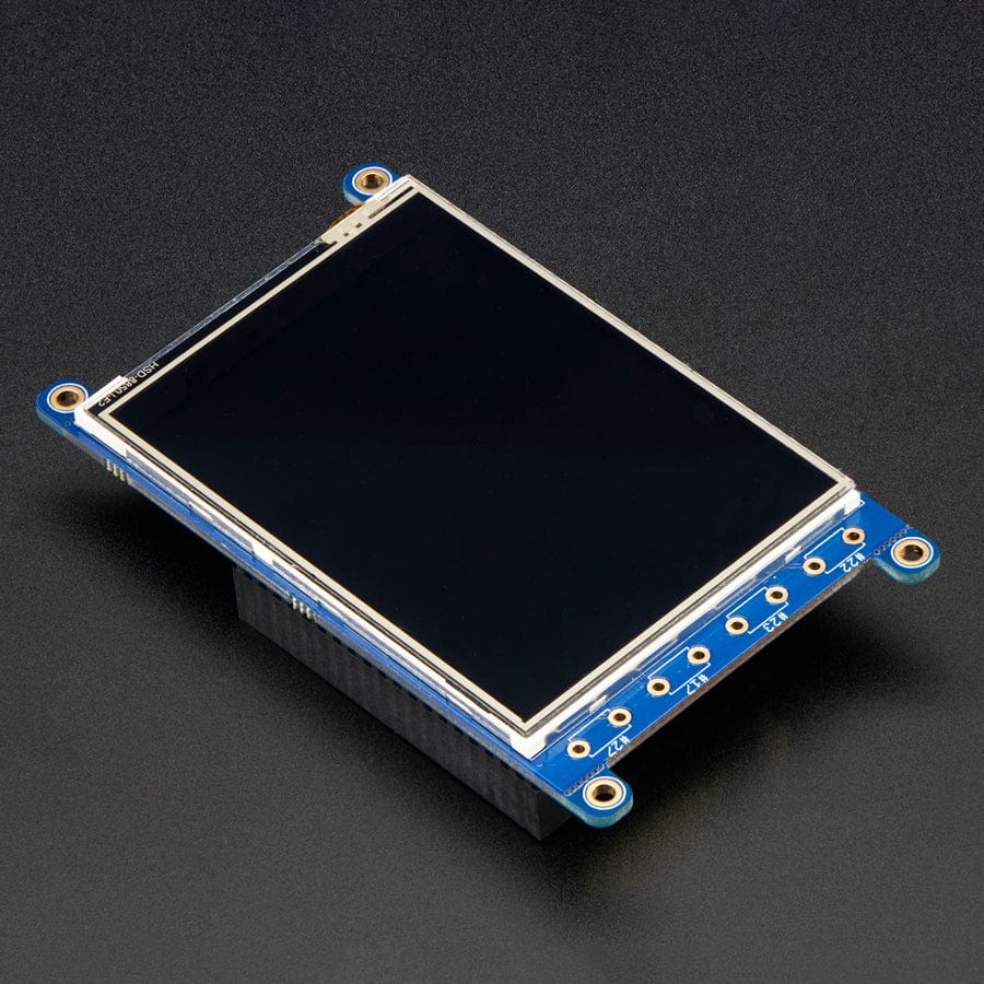 PiTFT Plus 320 x 240 3.2" TFT + Resistive Touchscreen - The Pi Hut