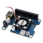 PoE HAT (F) for Raspberry Pi 5 (5V/12V Outputs) by Waveshare - The Pi Hut