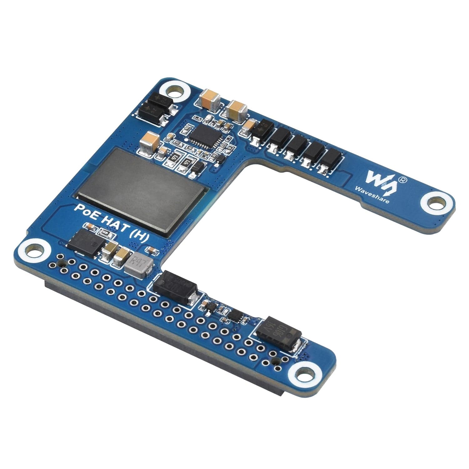 PoE HAT (H) for Raspberry Pi 5 and CM5