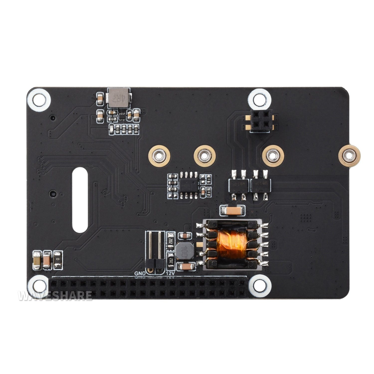 PoE M.2 HAT+ (B) for Raspberry Pi 5 by Waveshare - The Pi Hut