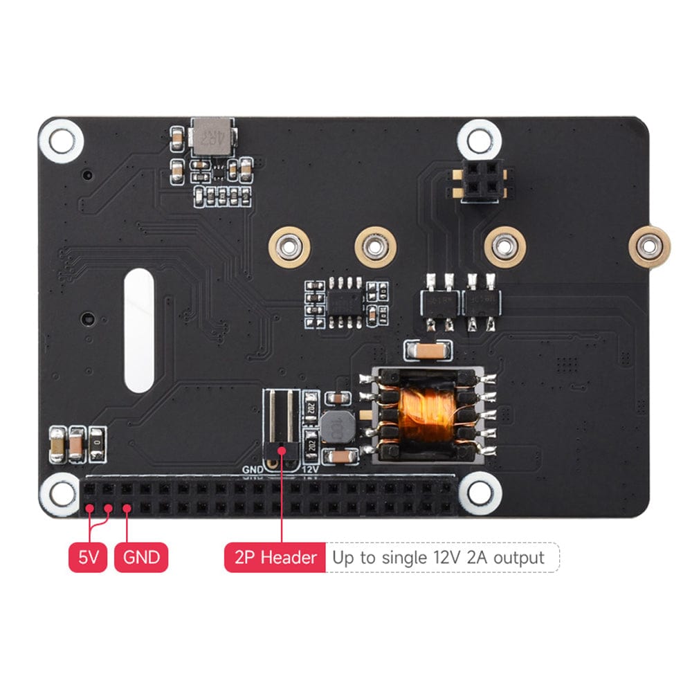 PoE M.2 HAT+ (B) for Raspberry Pi 5 by Waveshare - The Pi Hut