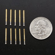 Pogo Pins "Crown Head" (10 pack) (P75-H2) by Adafruit - The Pi Hut