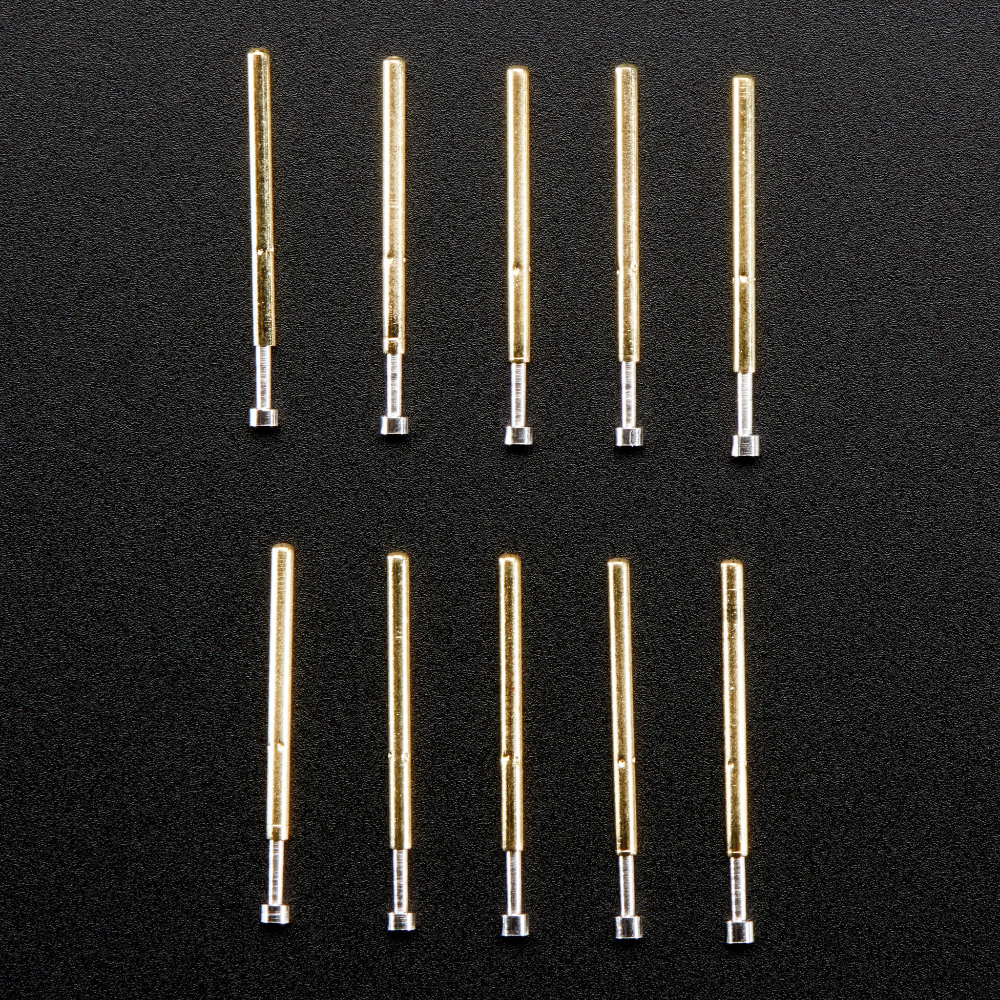 Pogo Pins "Cupped Head" (10 pack) (P75-A2) by Adafruit - The Pi Hut