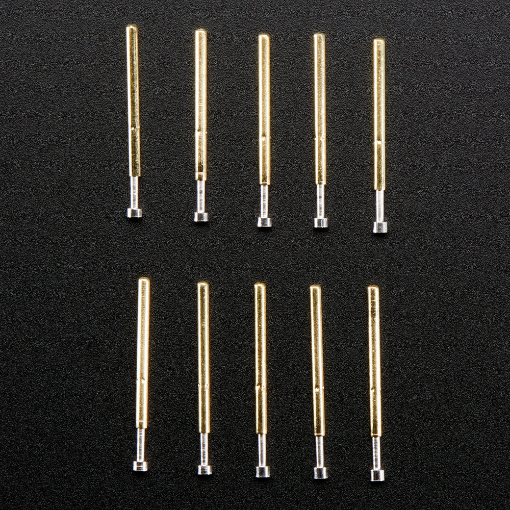 Pogo Pins "Cupped Head" (10 pack) (P75-A2) by Adafruit - The Pi Hut