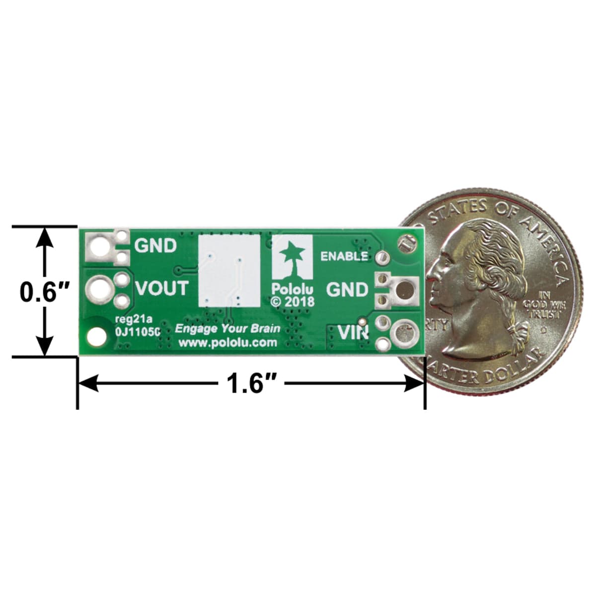 Pololu 15V Step-Up Voltage Regulator U3V70F15 - The Pi Hut