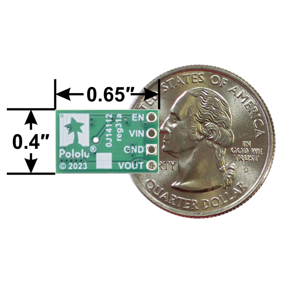 Pololu 3.3V 1.5A Step-Up/Step-Down Voltage Regulator S8V9F3 - The Pi Hut