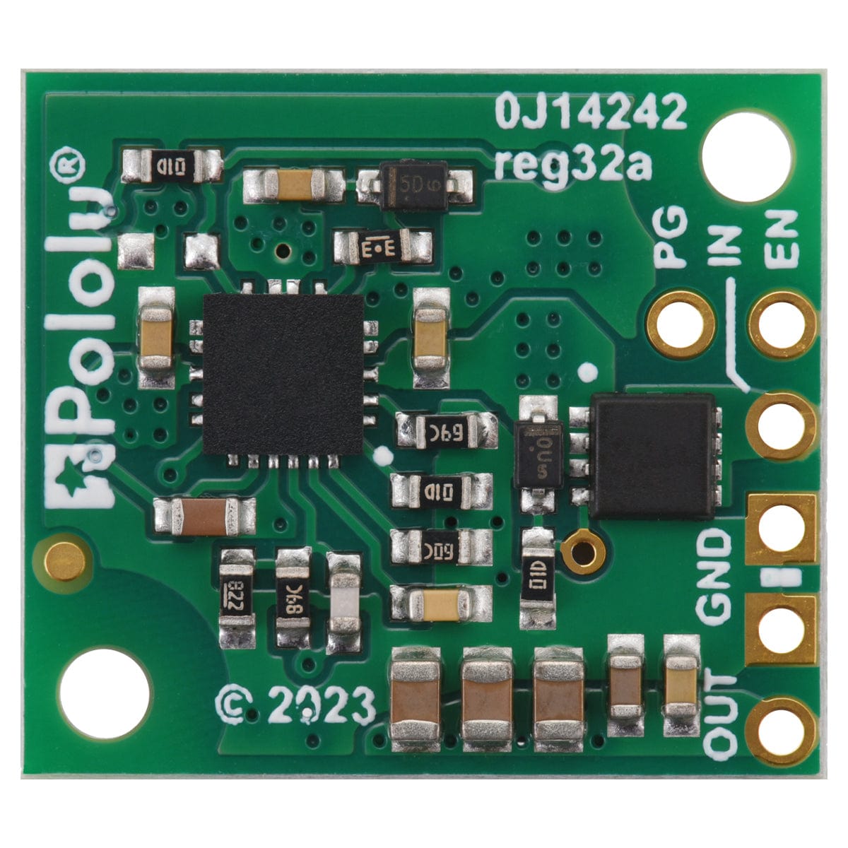 Pololu 3.3V 3.7A Step-Down Voltage Regulator D30V30F3 - The Pi Hut