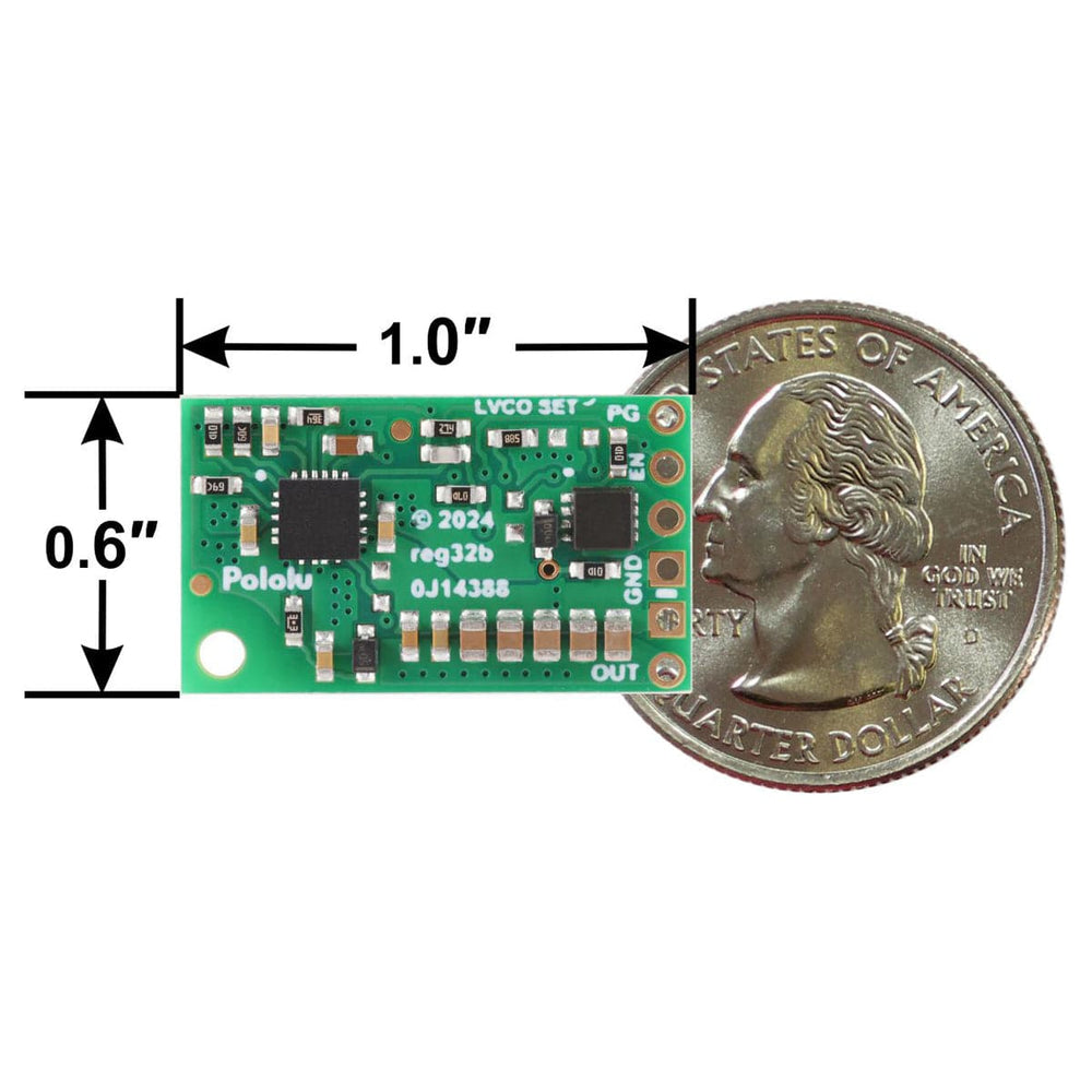 Pololu 4.2-15V 3A Fine-Adjust Step-Down Voltage Regulator with Adjustable Low-Voltage Cutoff (D30V30MASCMA)