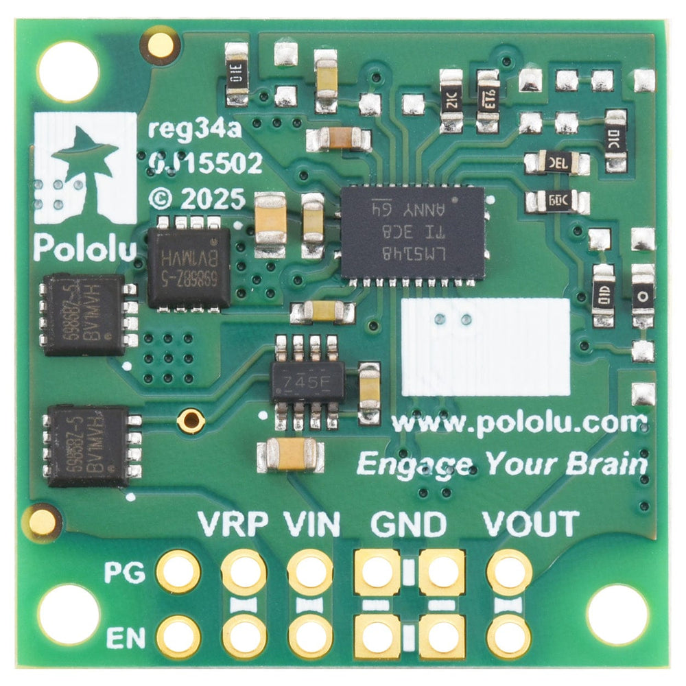 Pololu 5.3V 6A Step-Down Voltage Regulator (D42V55F5.3) by Pololu - The Pi Hut