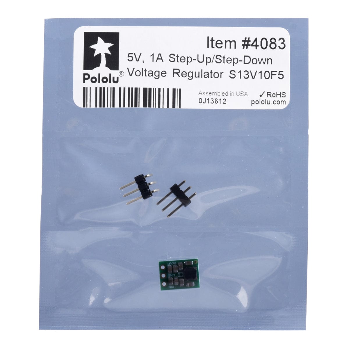 Pololu 5V 1A Step-Up/Step-Down Voltage Regulator S13V10F5 - The Pi Hut