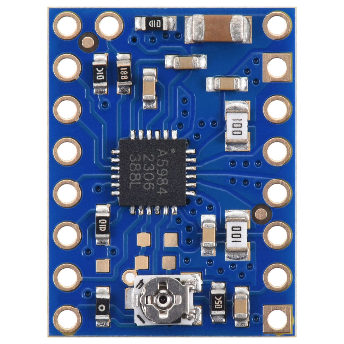 Pololu A5984 Stepper Motor Driver Carrier - Adjustable Current (Blue Edition) - The Pi Hut