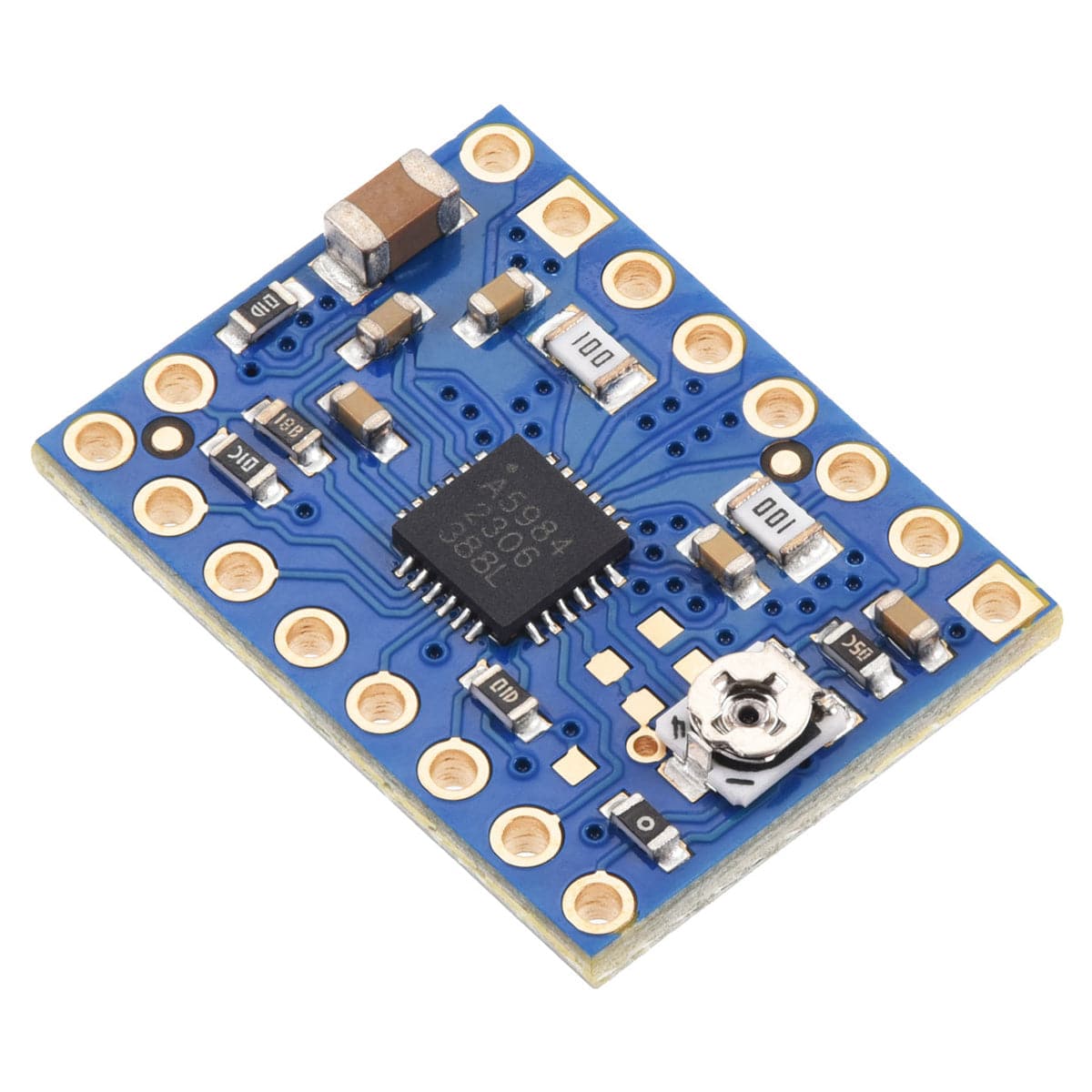 Pololu A5984 Stepper Motor Driver Carrier - Adjustable Current (Blue Edition)