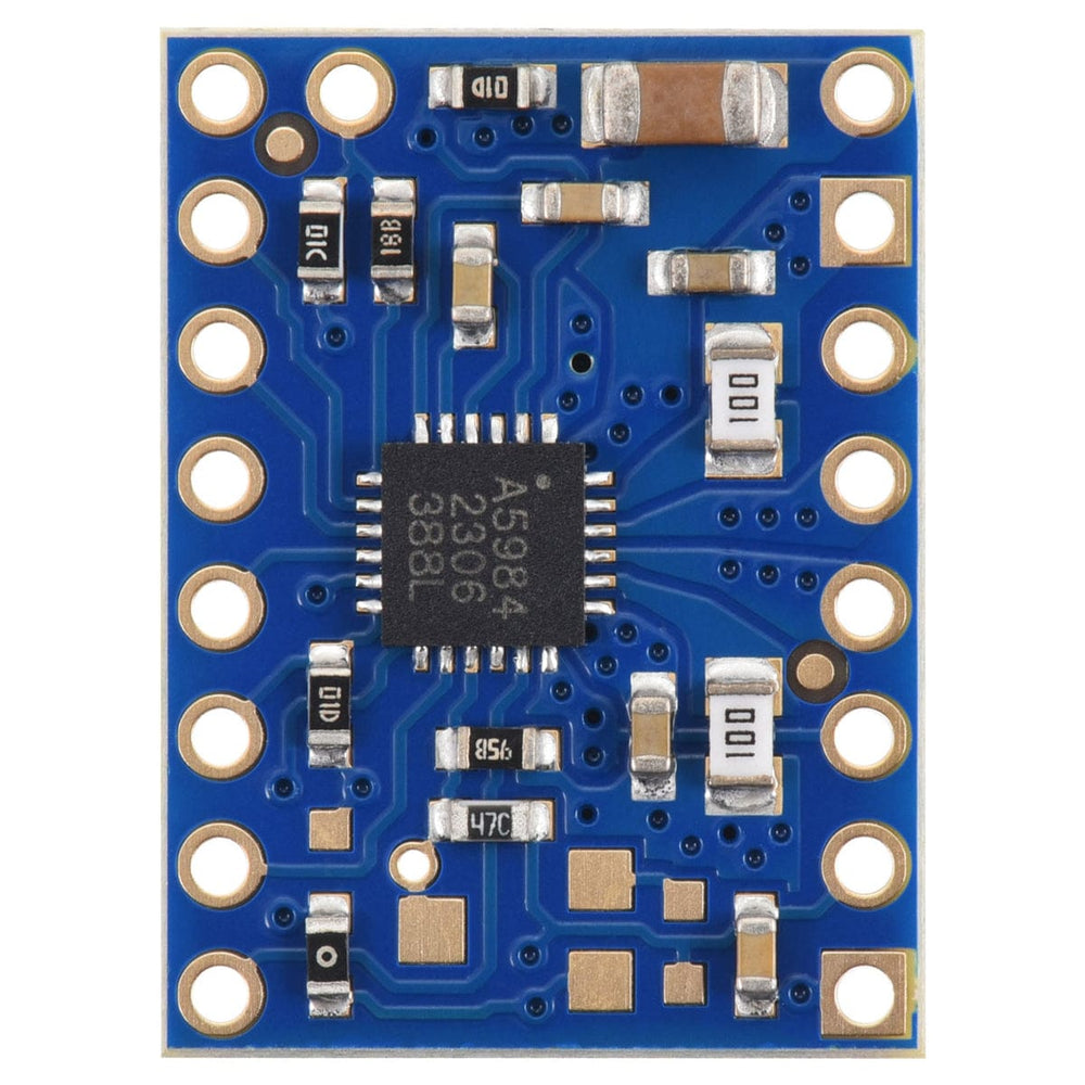 Pololu A5984 Stepper Motor Driver Carrier - Fixed 1.5A 5V / 1A 3.3V (Blue Edition) - The Pi Hut