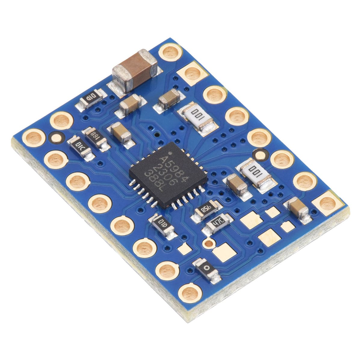 Pololu A5984 Stepper Motor Driver Carrier - Fixed 1.5A 5V / 1A 3.3V (Blue Edition) - The Pi Hut