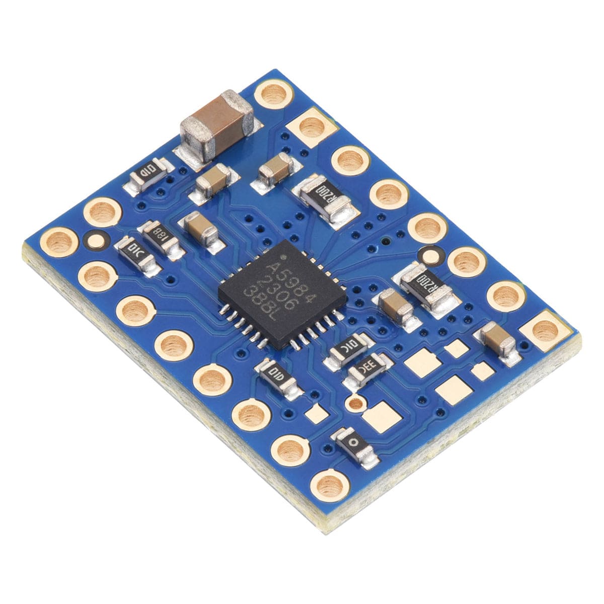 Pololu A5984 Stepper Motor Driver Carrier - Fixed 1A 5V / 660mA 3.3V (Blue Edition) - The Pi Hut