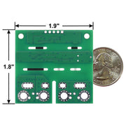 Pololu ACS37800KMACTR-030B3-I2C Power Monitor Carrier with Secondary I²C Isolation (Soldered Terminal Block) by Pololu - The Pi Hut