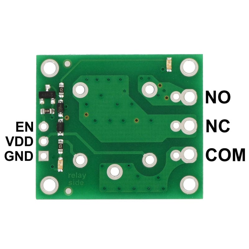 Pololu Basic SPDT Relay Carrier with 5VDC Relay (Partial Kit)