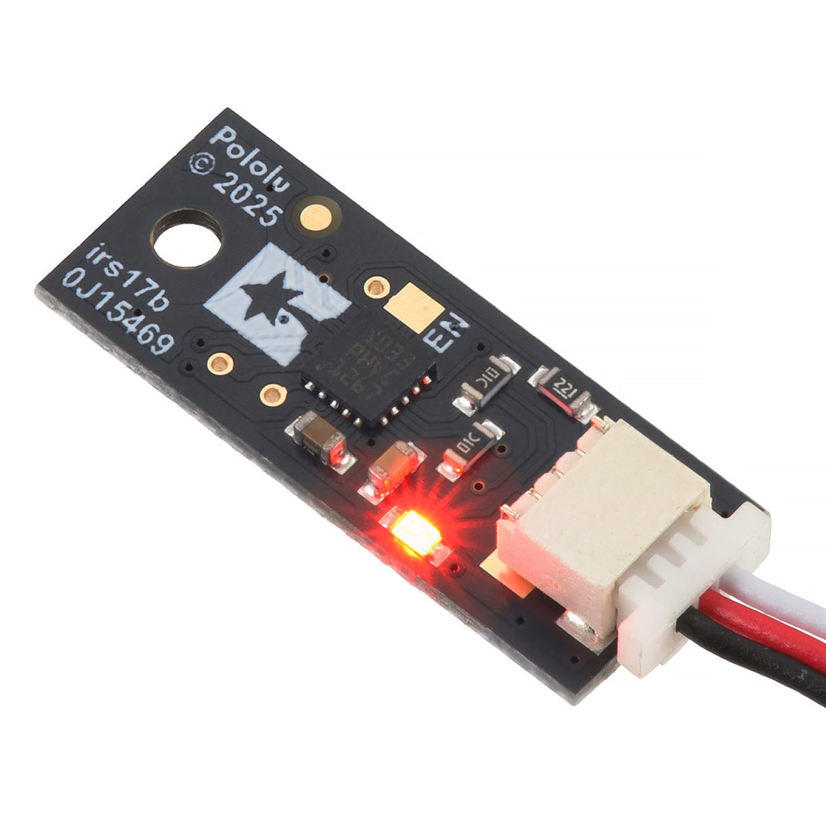 Pololu Digital Distance Sensor v2 with Side-Entry Connector - 15cm Range by Pololu - The Pi Hut