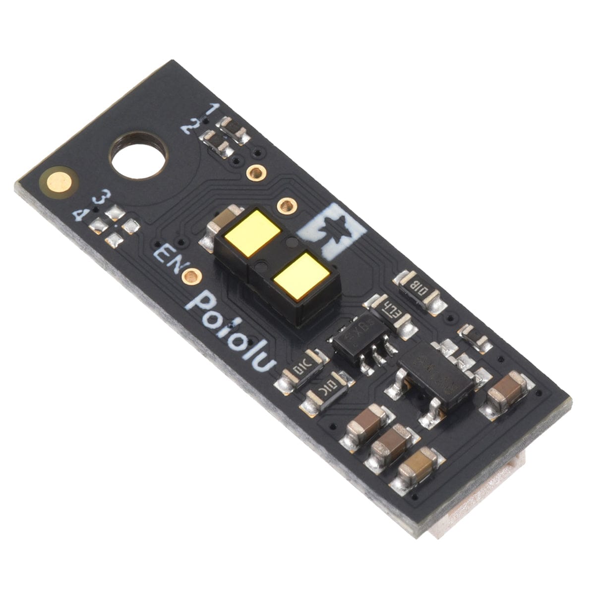 Pololu Digital Distance Sensor with Side-Entry Connector - 100cm by Pololu - The Pi Hut